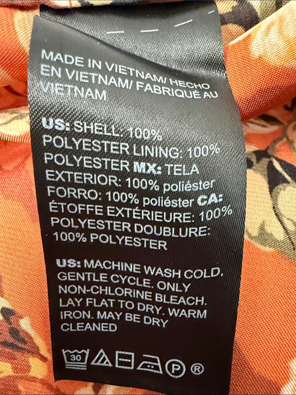 White House Black Market Floral Top - Picture 7 of 7